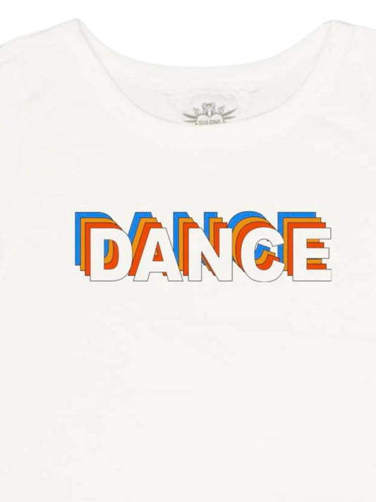 T2Love - Girl's "DANCE" Boxy Top