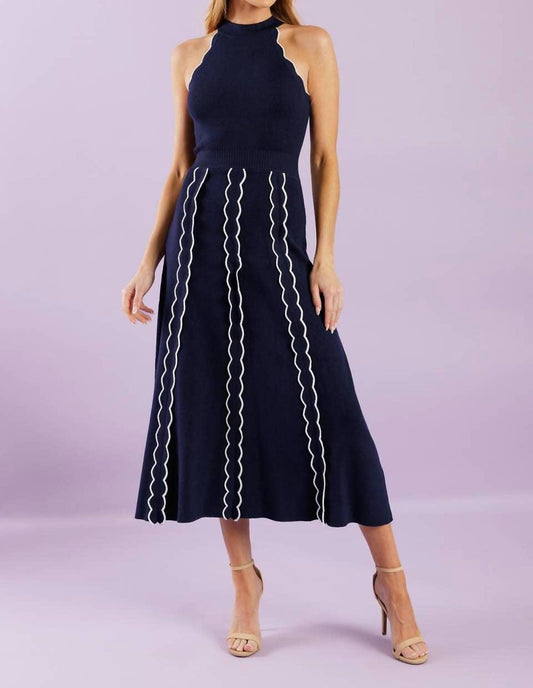 Flying Tomato - Nautical Whisper Midi Dress
