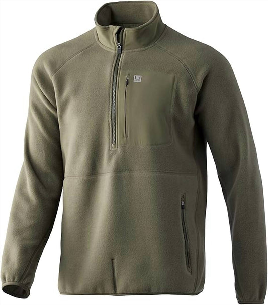 Huk - Men's Waypoint Fleece 1/2 Zip Jacket