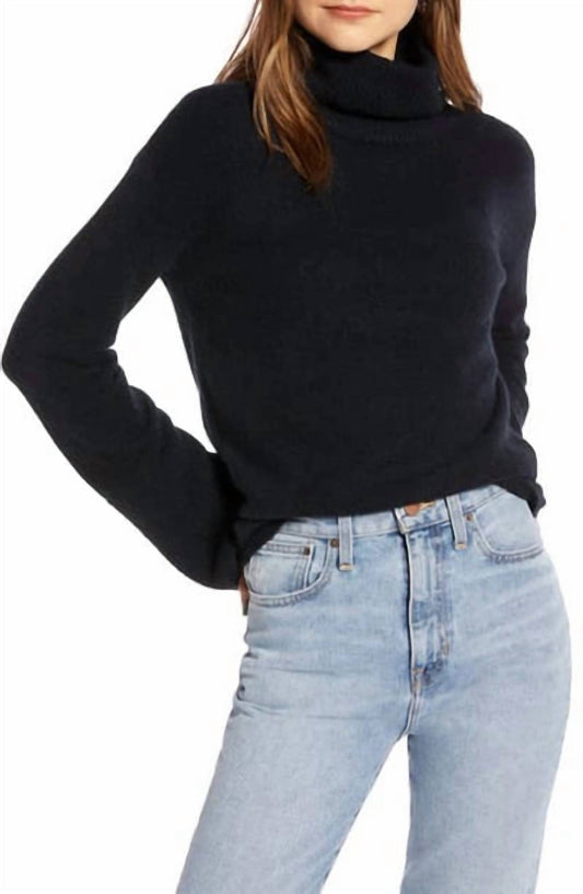 Something Navy - Turtleneck Sweater
