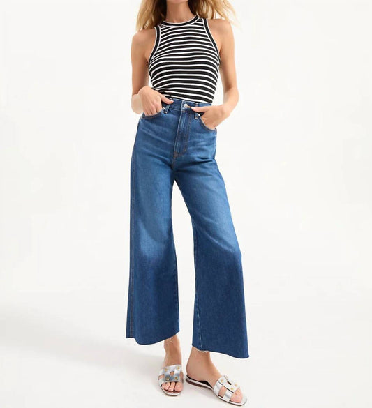 Veronica Beard - Taylor High Rise Wide Leg Jeans