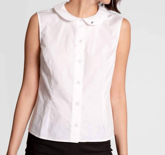 Frances Valentine - Louise Collar Cotton Shell