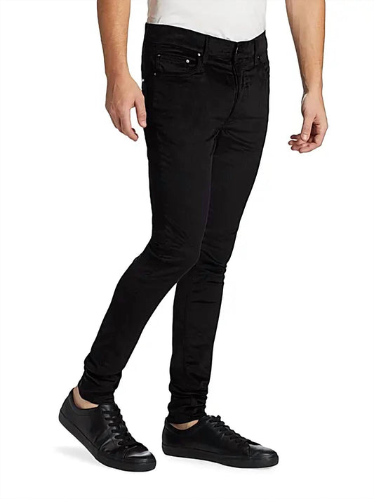 Amiri - Velour Skinny Stack Denim Jeans
