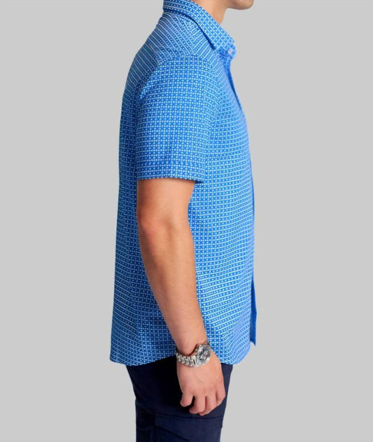 Buki - Castille Check Short Sleeve Tech Shirt
