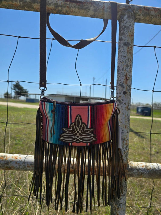 Keep It Gypsy - Women's Fringe Crossbody Bag