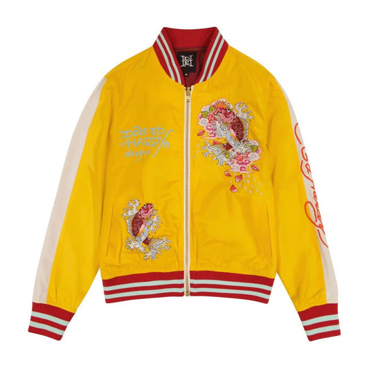 Ed Hardy - Women's Koi Cranes Souvenir Jacket