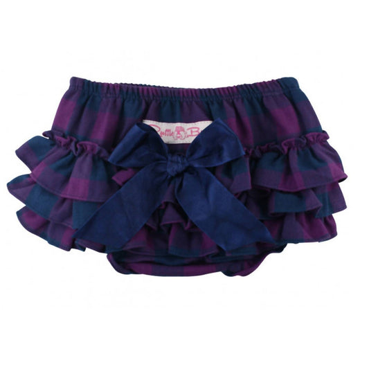 Rufflebutts - BABY GIRLS BUFFALO PLAID DIAPER COVER