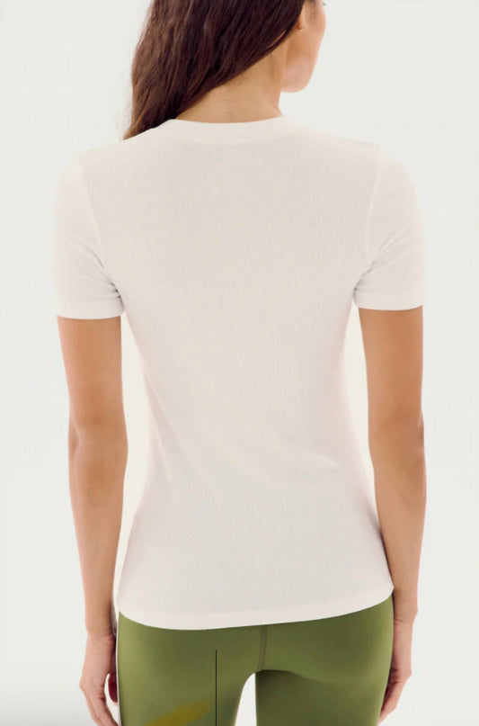 Splits59 - Louise Rib Short Sleeve Top
