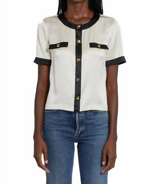 Amanda Uprichard - Bel Aire Silk Blouse