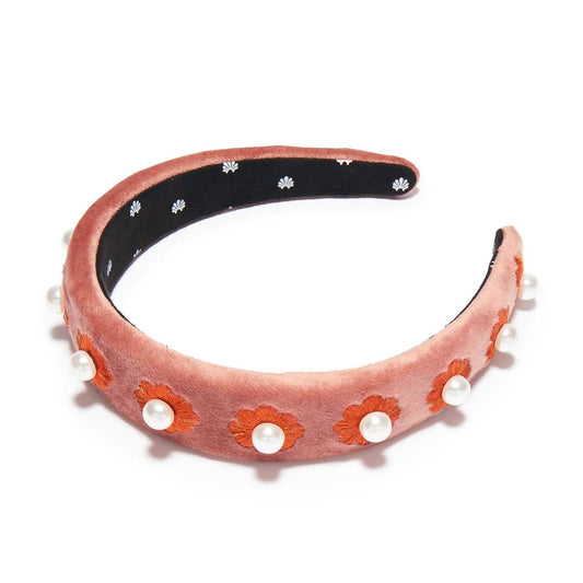 Lele Sadoughi - Women's Pearl Flower Alice Headband