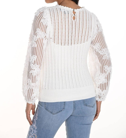 Frank Lyman - Women's Long Sleeve Knit Sweater Top