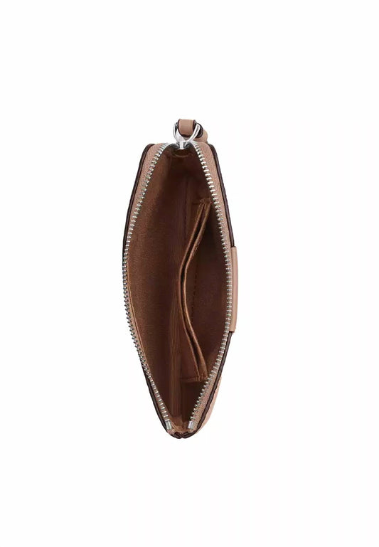 Coach - Corner Signature Canvas Zip Wristlet