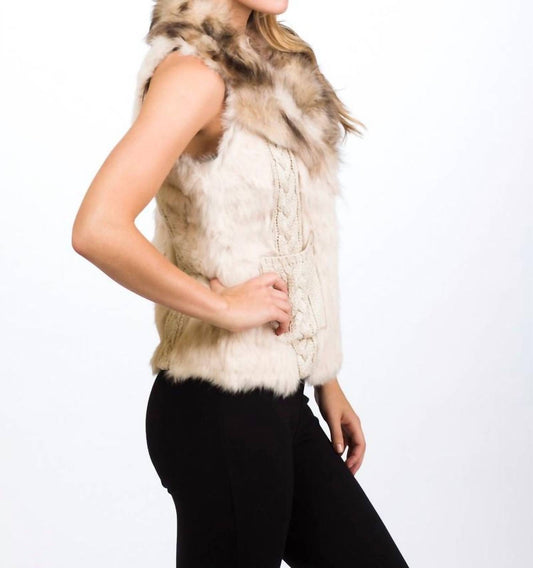Love Token - Asher fur Vest