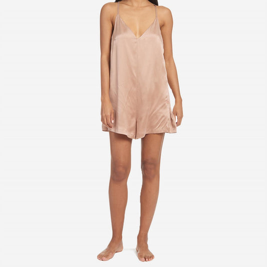 Lunya - Washable Silk V-neck Romper