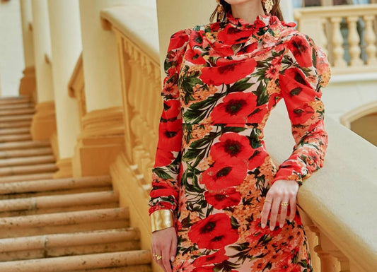 Esteem Couture - Alma Puff Sleeve Dress