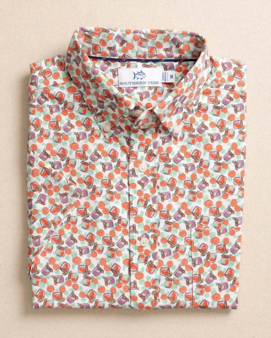 Southern Tide - Paloma Paradise Intercoastal Short Sleeve Sport Shirt