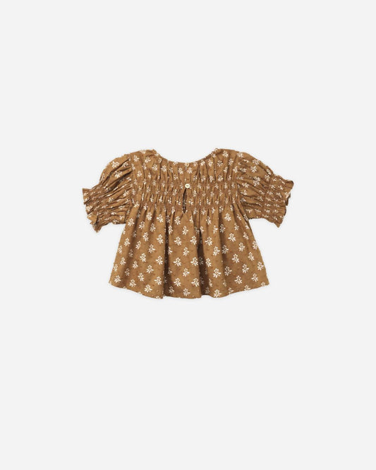 Rylee + Cru - Girls Colette Flutter Sleeve Top