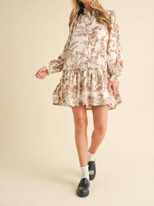 &Merci - Charlotte Drop Waist Mini Dress