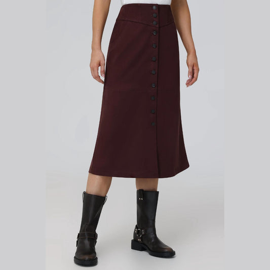 Frye - Faux Suede Midi Skirt