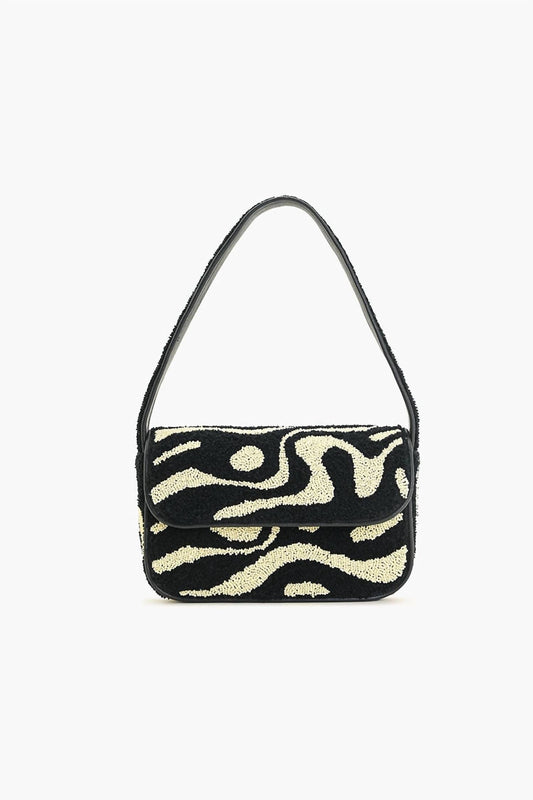 America & Beyond - Soho Inked Tufted Shoulder Bag