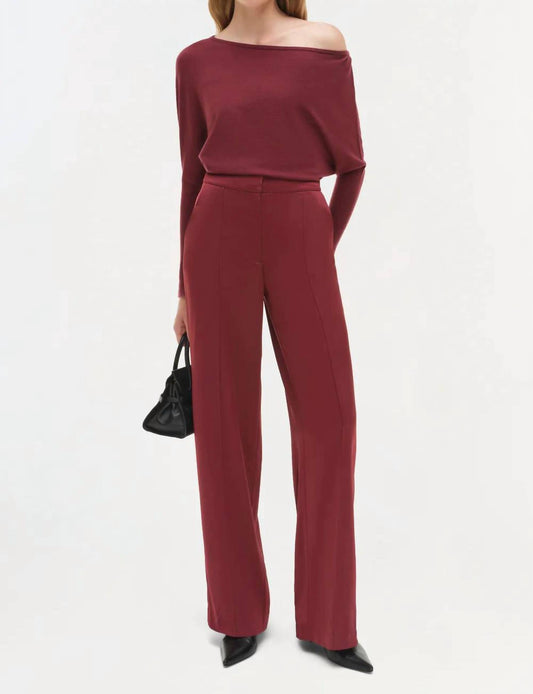 Simkhai - Kyra Satin Wide Leg Pants