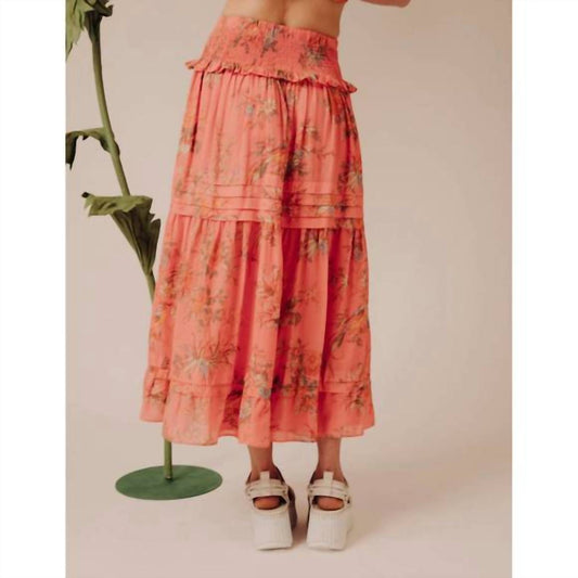 Love The Label - Mayfair Floral Print Skirt
