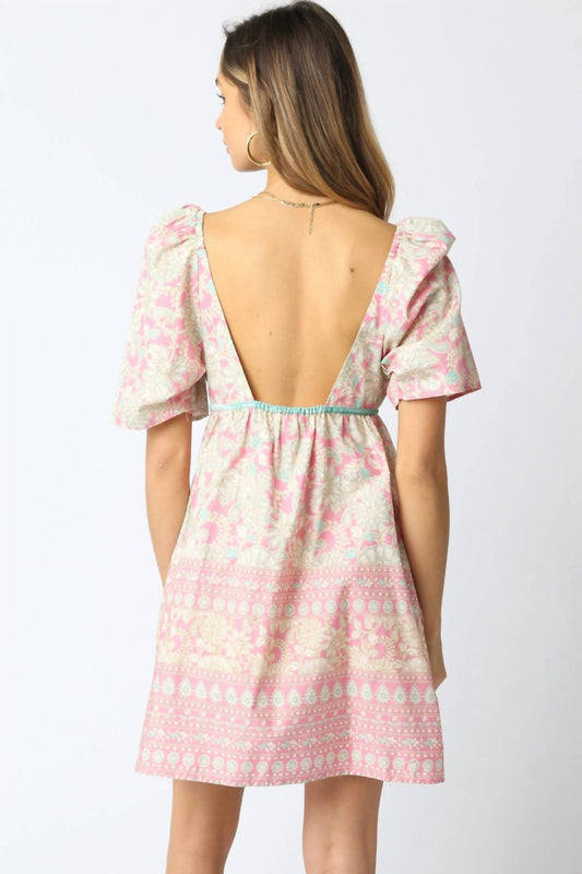 Olivaceous - Rhea Mini Dress