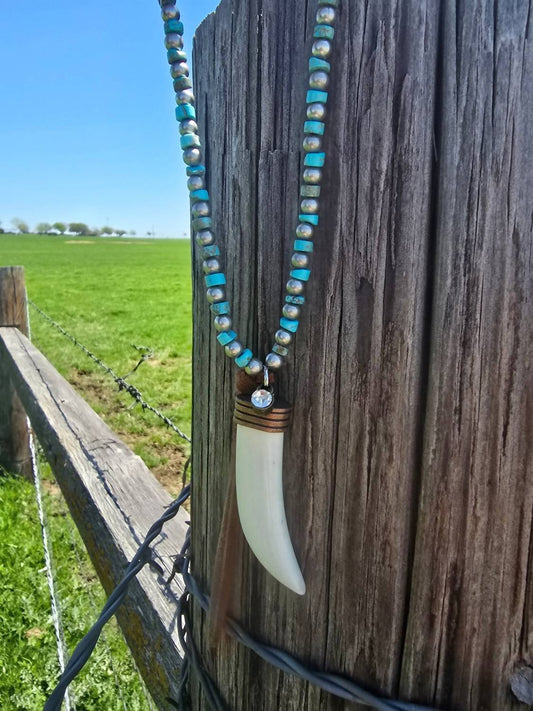 Keep It Gypsy - Bone Charm Necklace