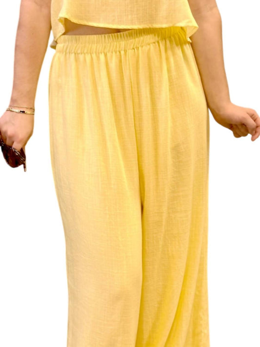 Hyfve - Wide Leg Rayon Pants