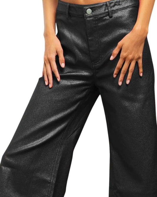 Bibi - Holiday Metallic Wide Leg Pants