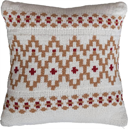 Creative Co-Op - Chenille With Pattern Pillow