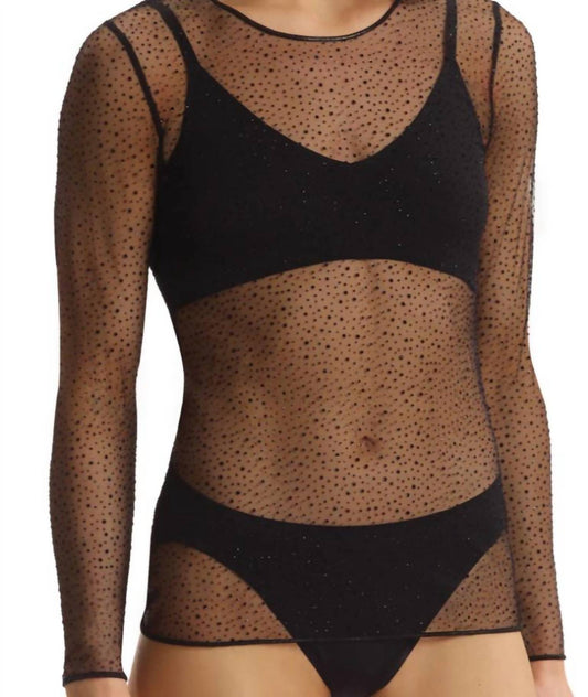 Commando - Mesh Long Sleeve Top