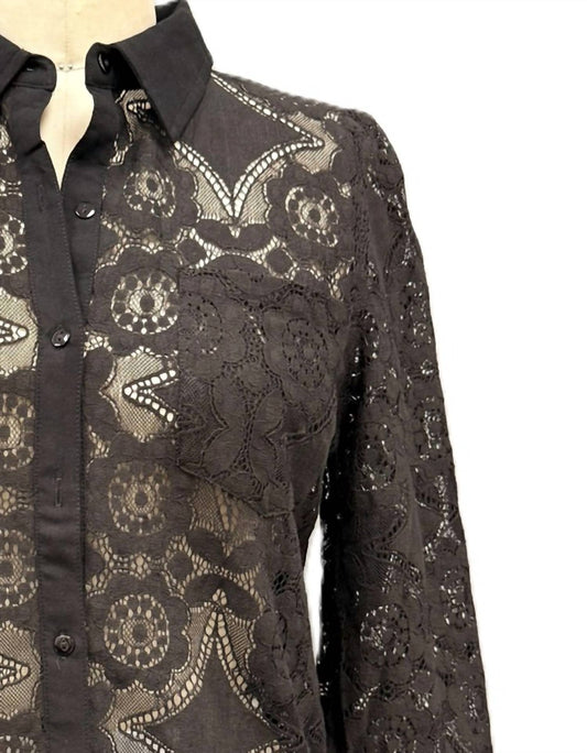 Paparazzi - Lace Shirt