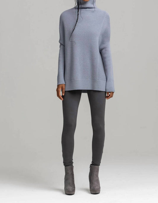 Nfp - Merino Wool Ribbed Knit Turtleneck Sweater