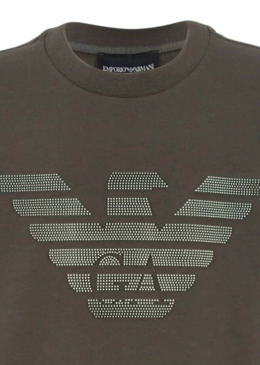 Armani - Boys Short Sleeve 3d Eagle Tshirt