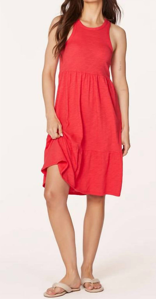 Bobi - Tiered A-line Tank Dress