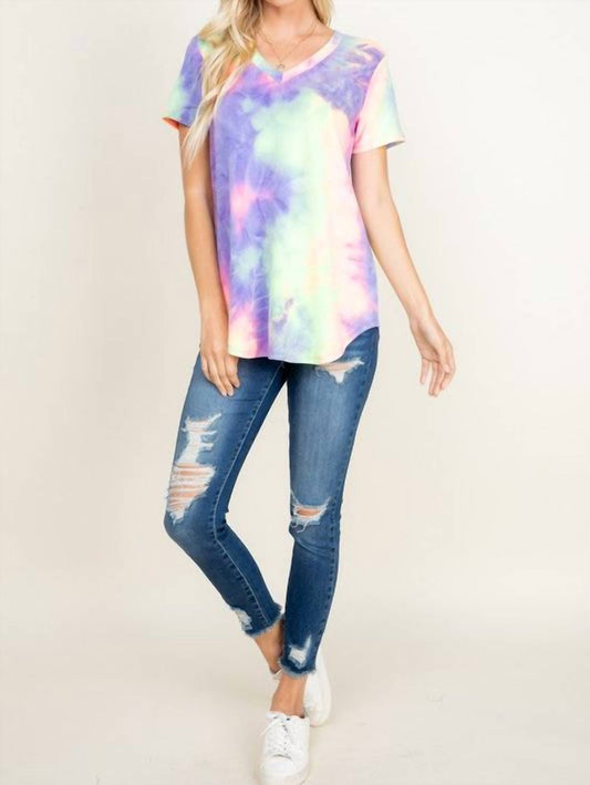 Heimish Usa - Free Spirit Tie Dye Top - PLUS