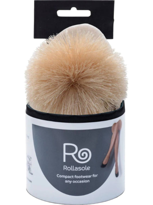 Rollasole - Women's Pom Pom Slippers