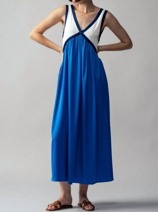 Trend:Notes - Boho Colorblock Maxi Dress
