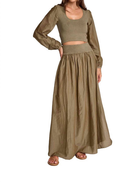 Sundays - Eliana Scoop Neck Balloon Sleeves Stop