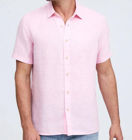 Raffi - Bryce Short Sleeve Linen Shirt