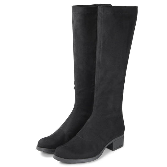 Bussola - Women's Alexis Suede Knee-high Boots