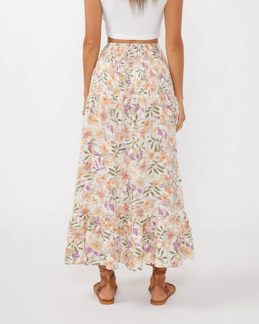 Lovestitch - Convertible Floral Smocked Skirt