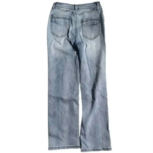 Vocal Apparel - Women's Vintage Washed Grommet Jean