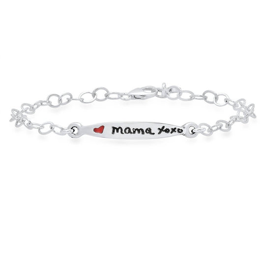 Jessica Elliot - Women's Colorful Words Enamel Bracelets - Mama