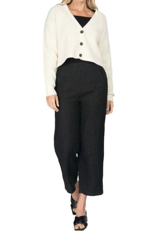 M.Rena - Waffle-knit Sweater Cardigan