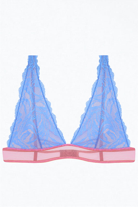PENELOPE LACE HIGH APEX TRIANGLE BRA