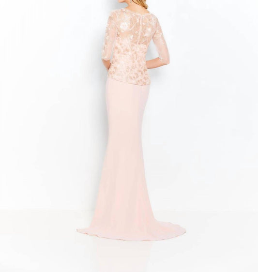 Cameron Blake - Lace Bodice Dress