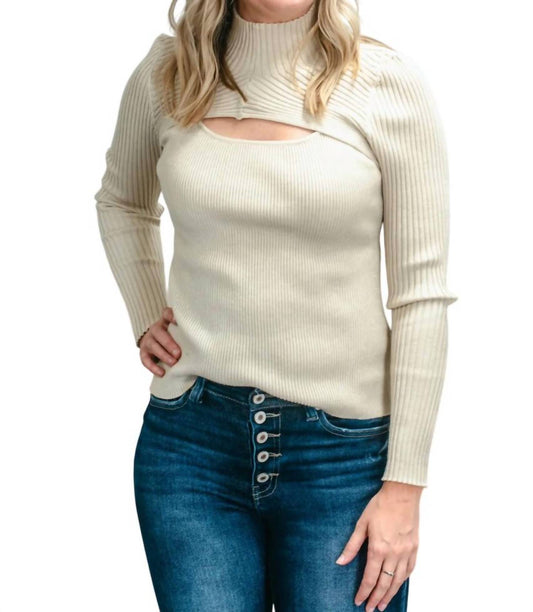 Promesa - Mock Neck Cutout