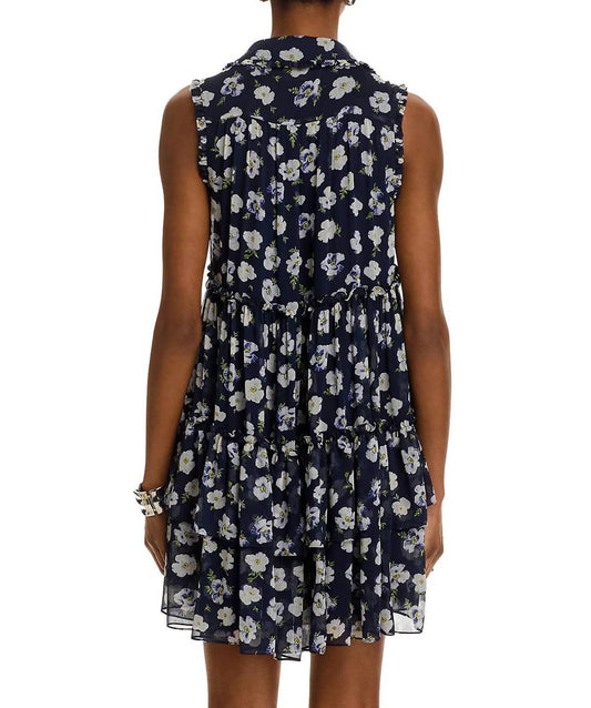 Cinq A Sept - Becci Tossed Poppies Mini Dress